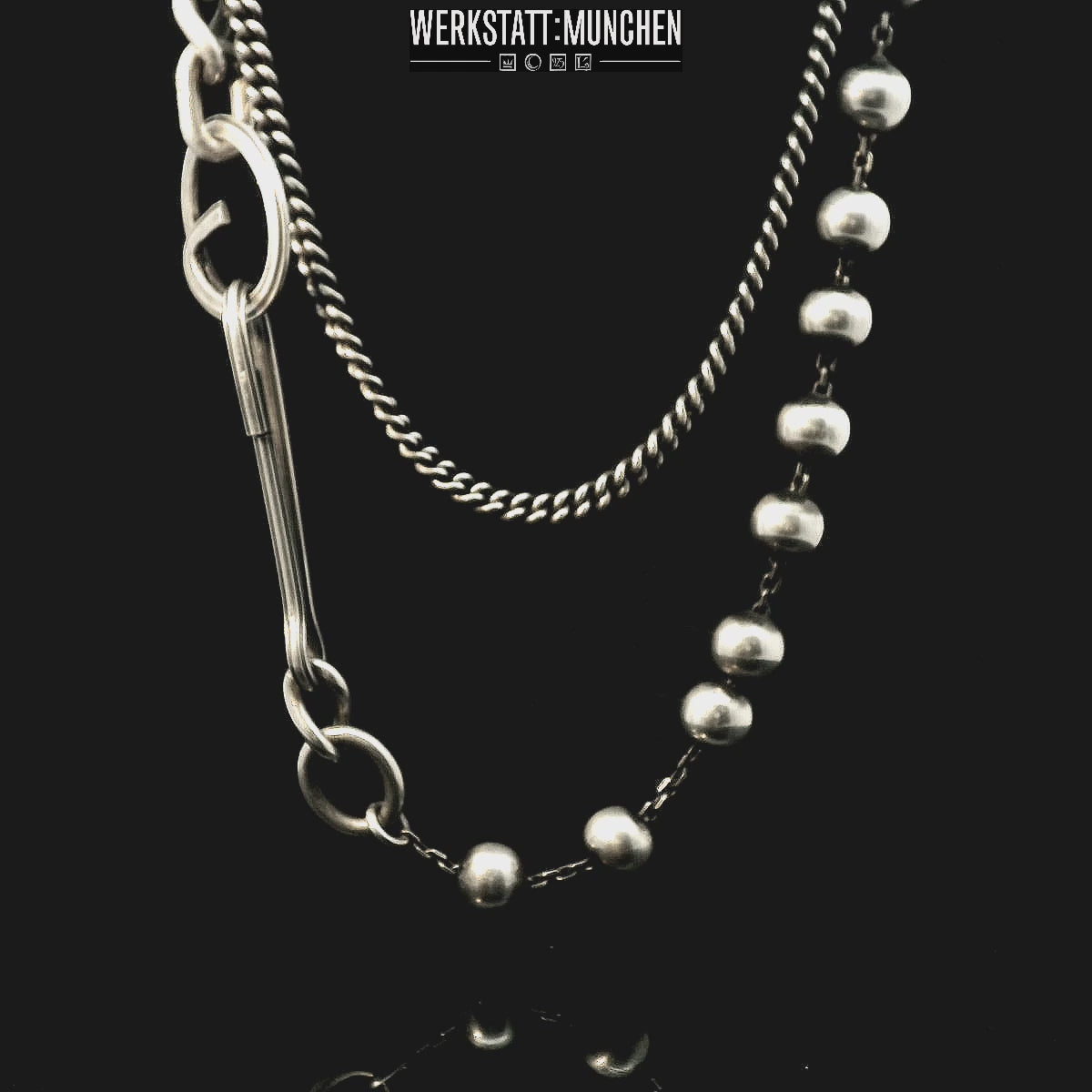 body chain pearl