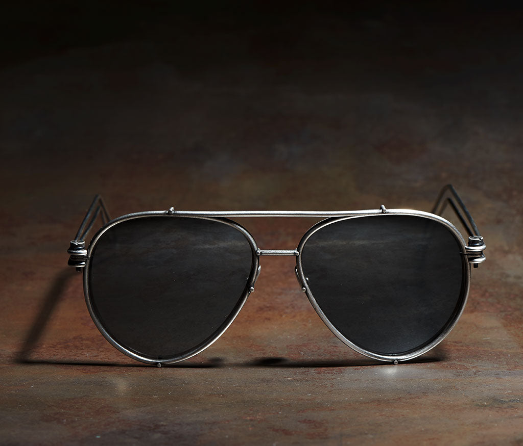 glasses #1 silver mirror