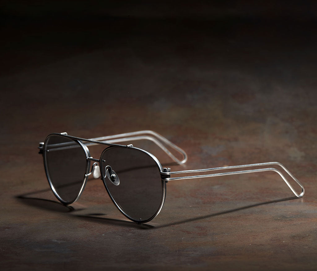 glasses #1 silver mirror