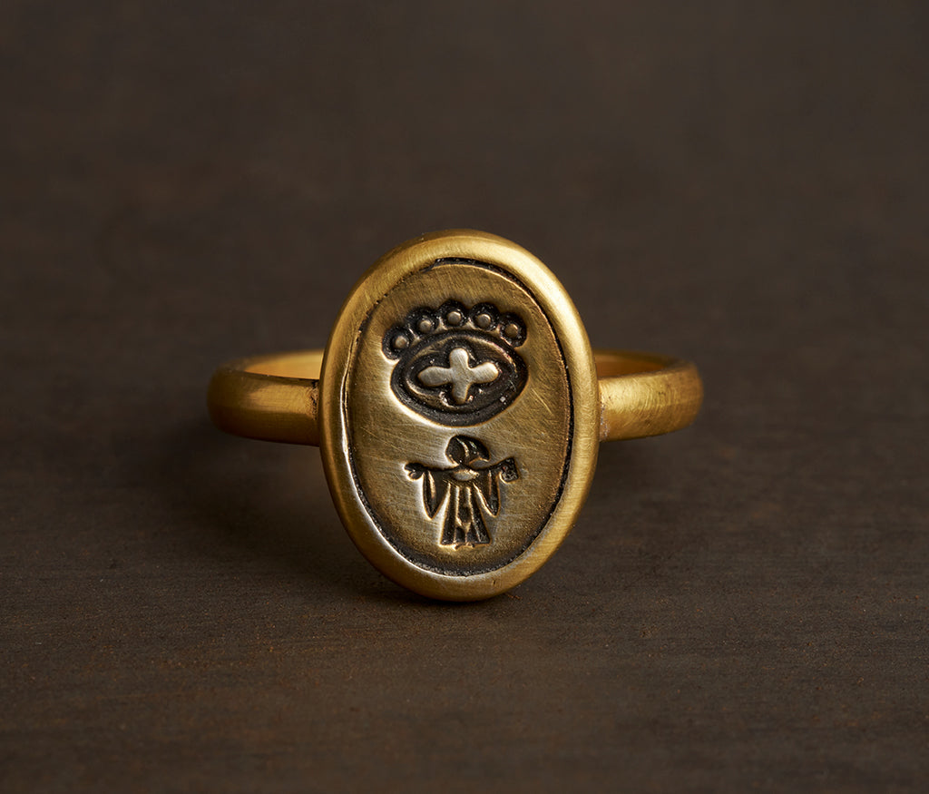 signet ring signs gold