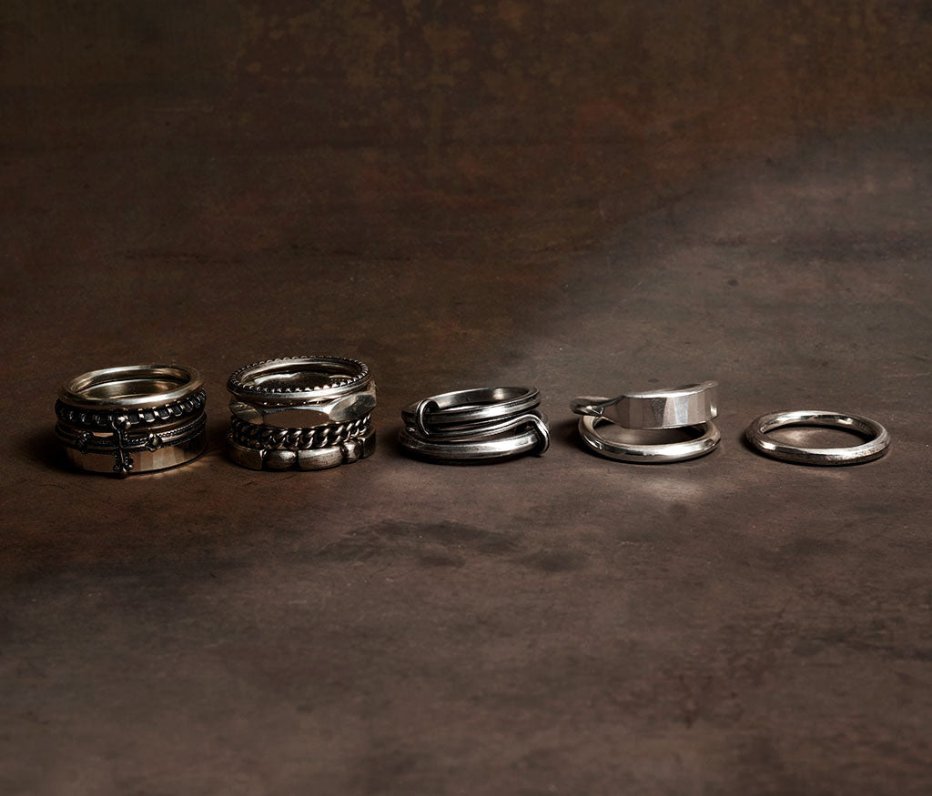4 ring combination facets