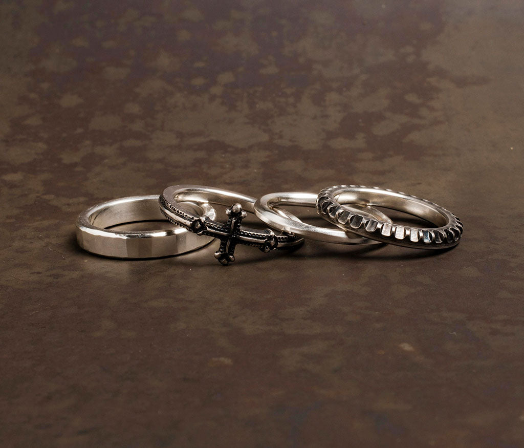 4 ring combination cross