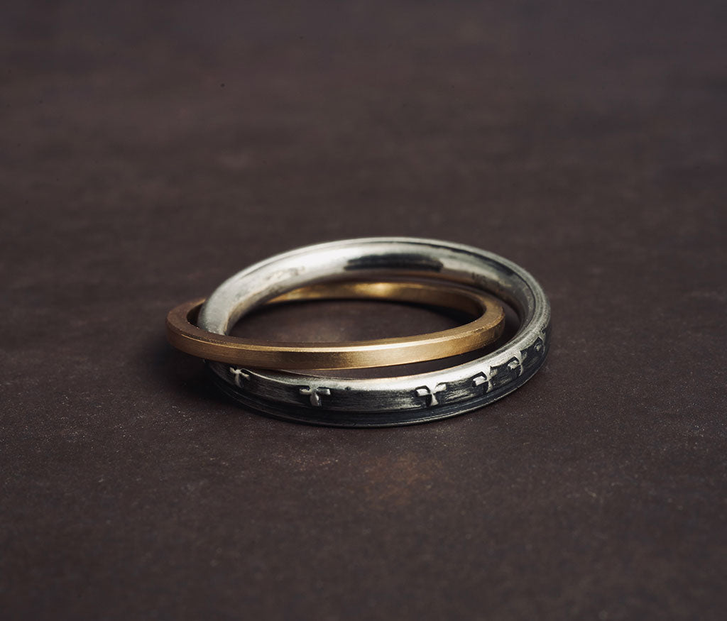 ring in ring unite silvergold