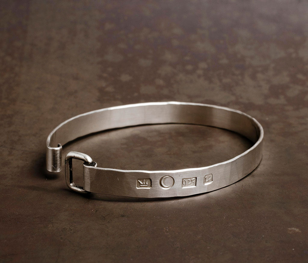 band bracelet stamped