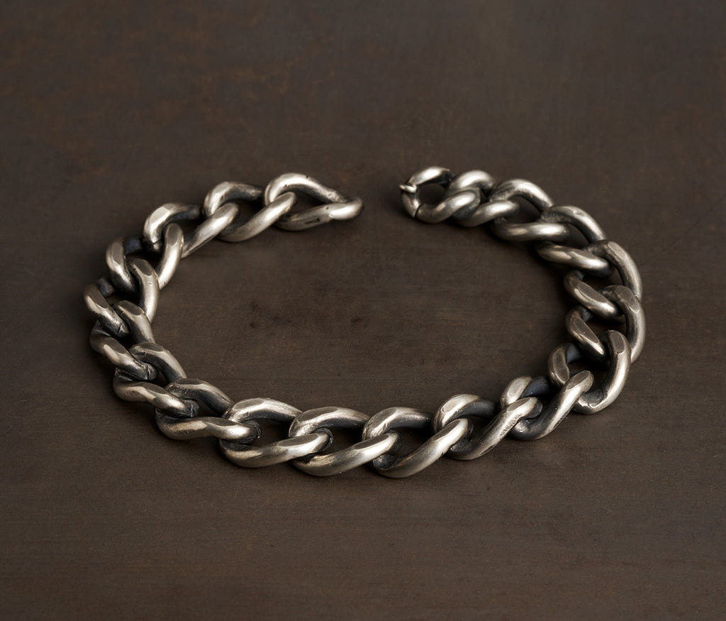 bracelet long links wave