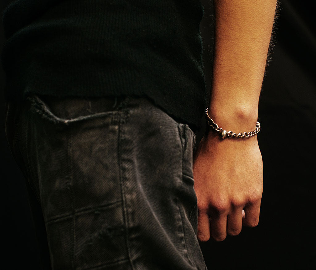 bracelet fine skull