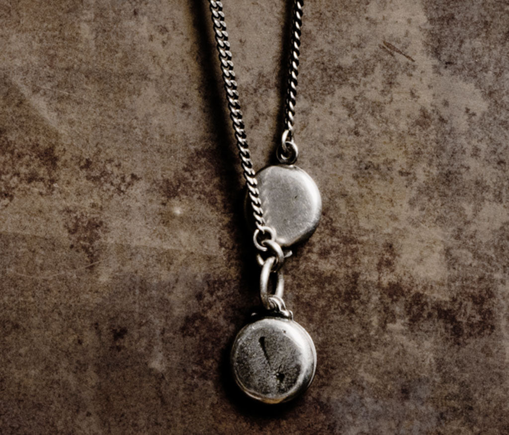 necklace hidden plate