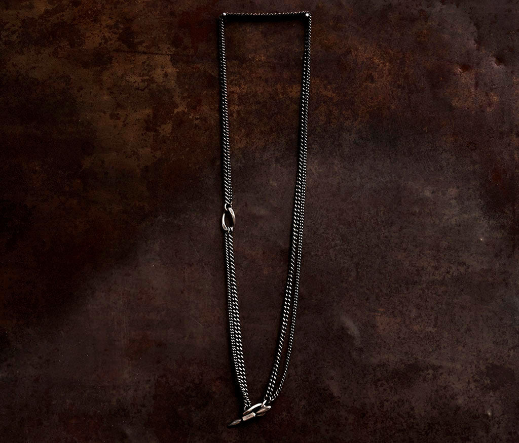 necklace two chains