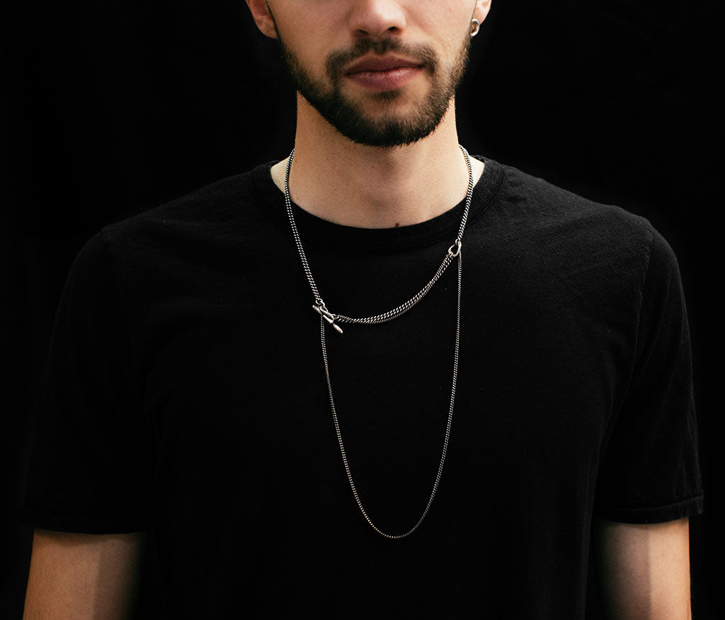 necklace two chains