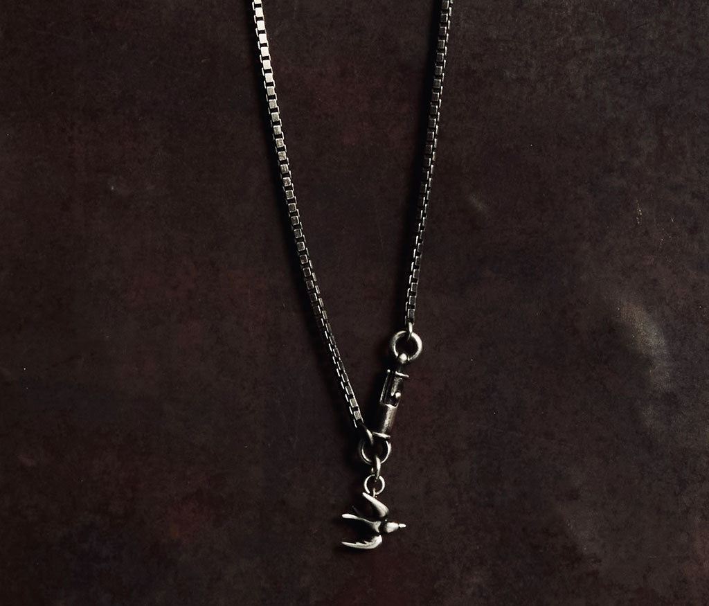 necklace symbol swallow
