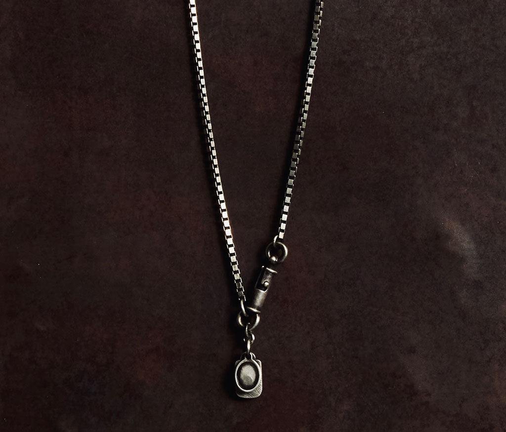 necklace symbol two tags