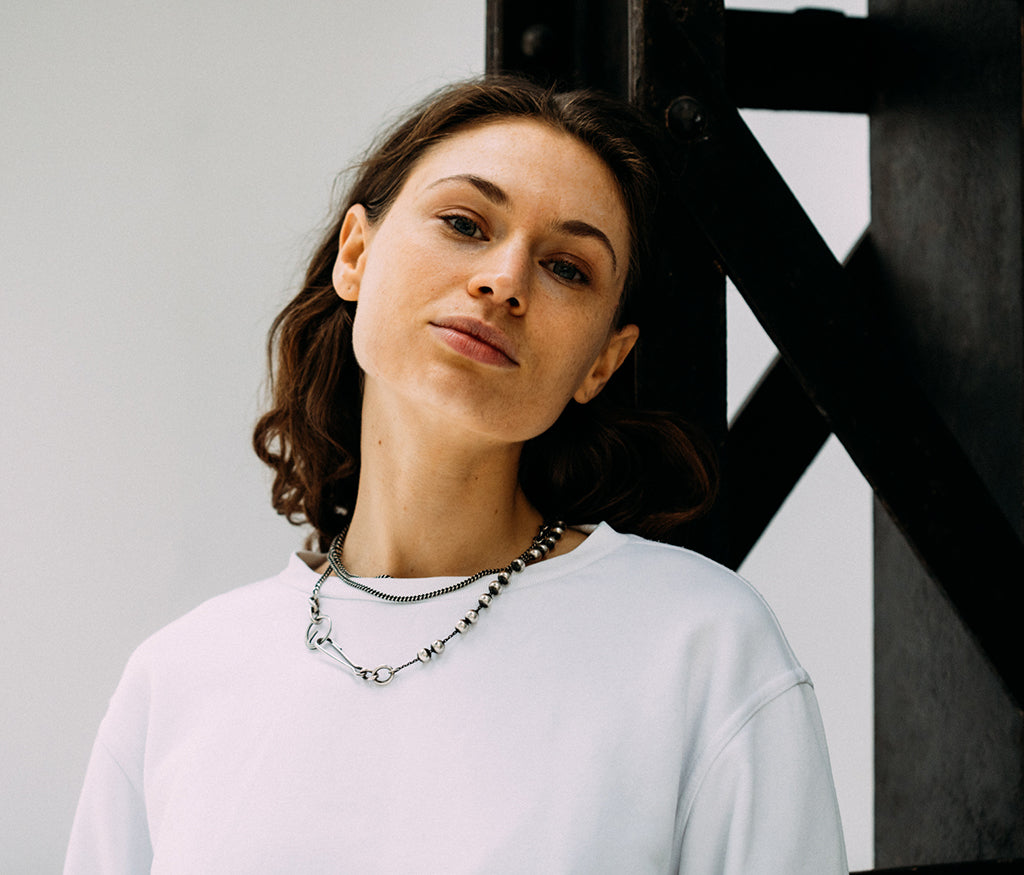 body chain pearl