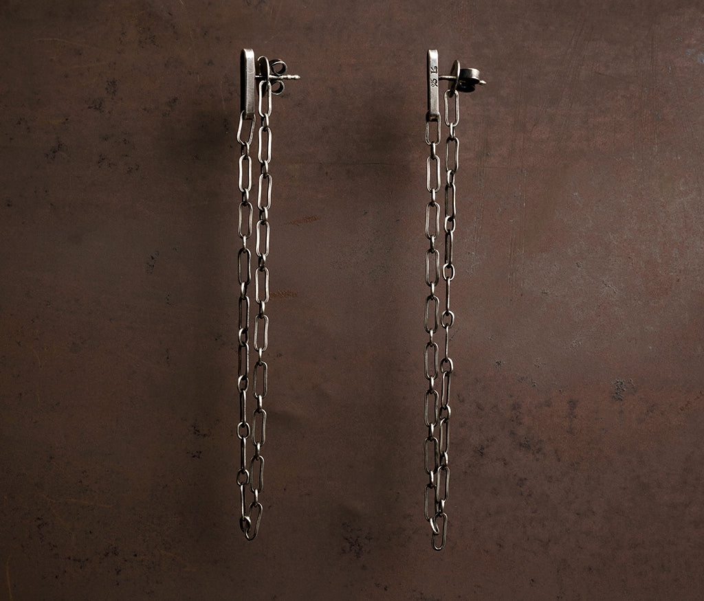earrings chain loop