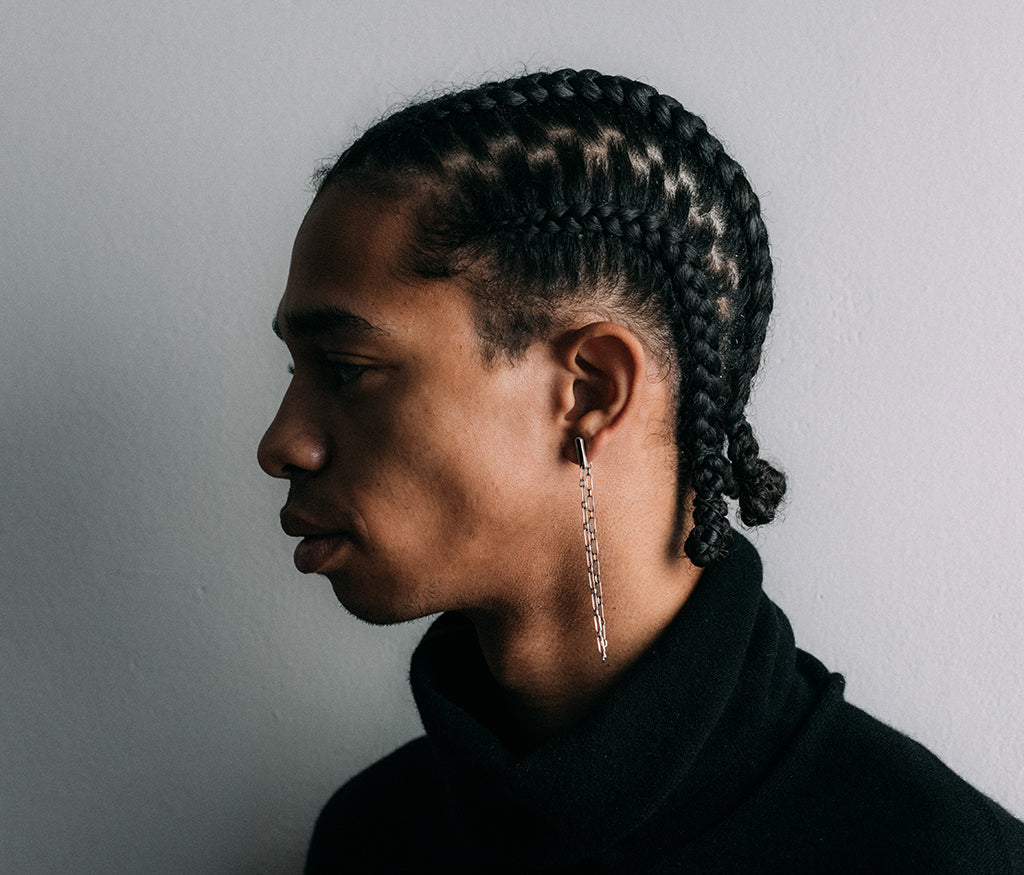 earrings chain loop