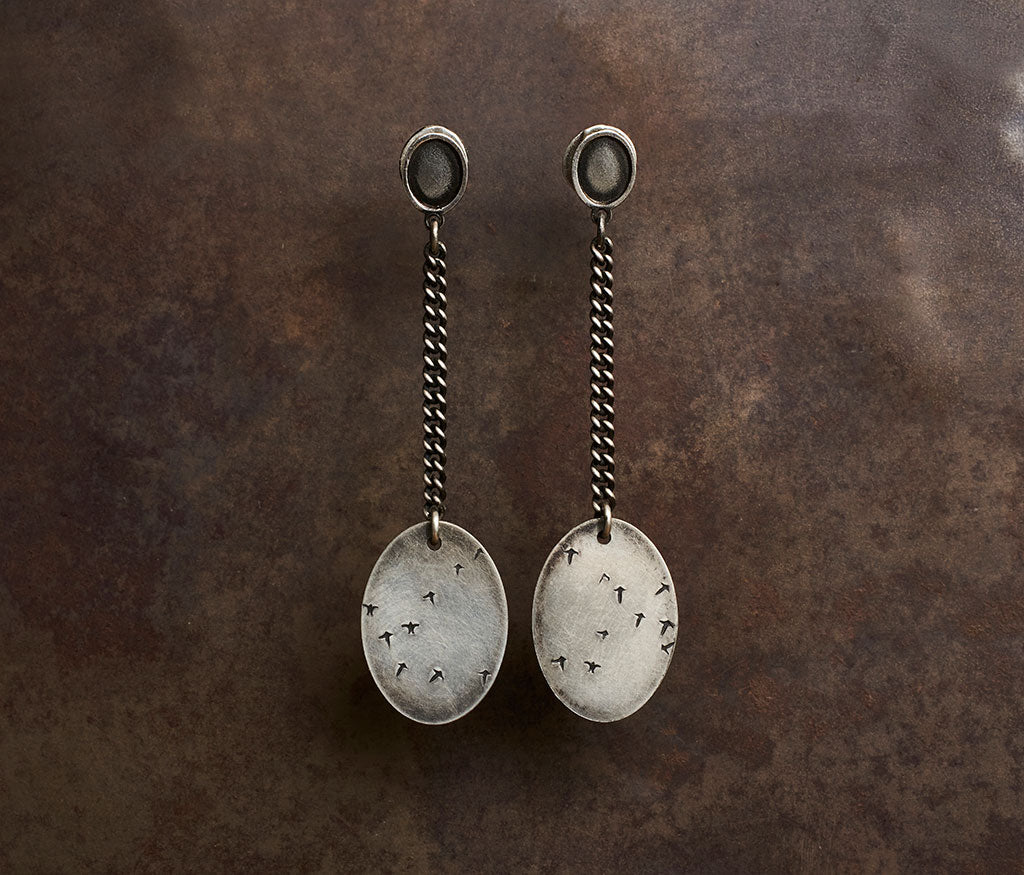 earrings bird flight
