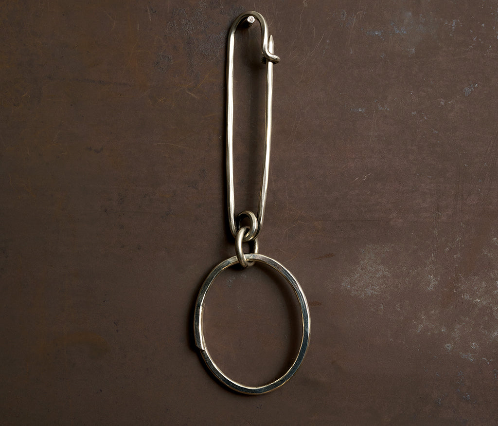 key ring safety pin
