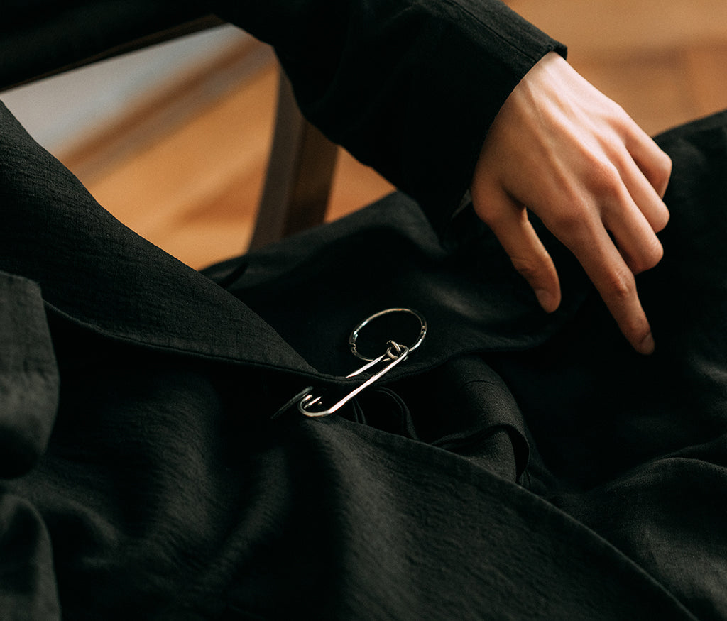 key ring safety pin