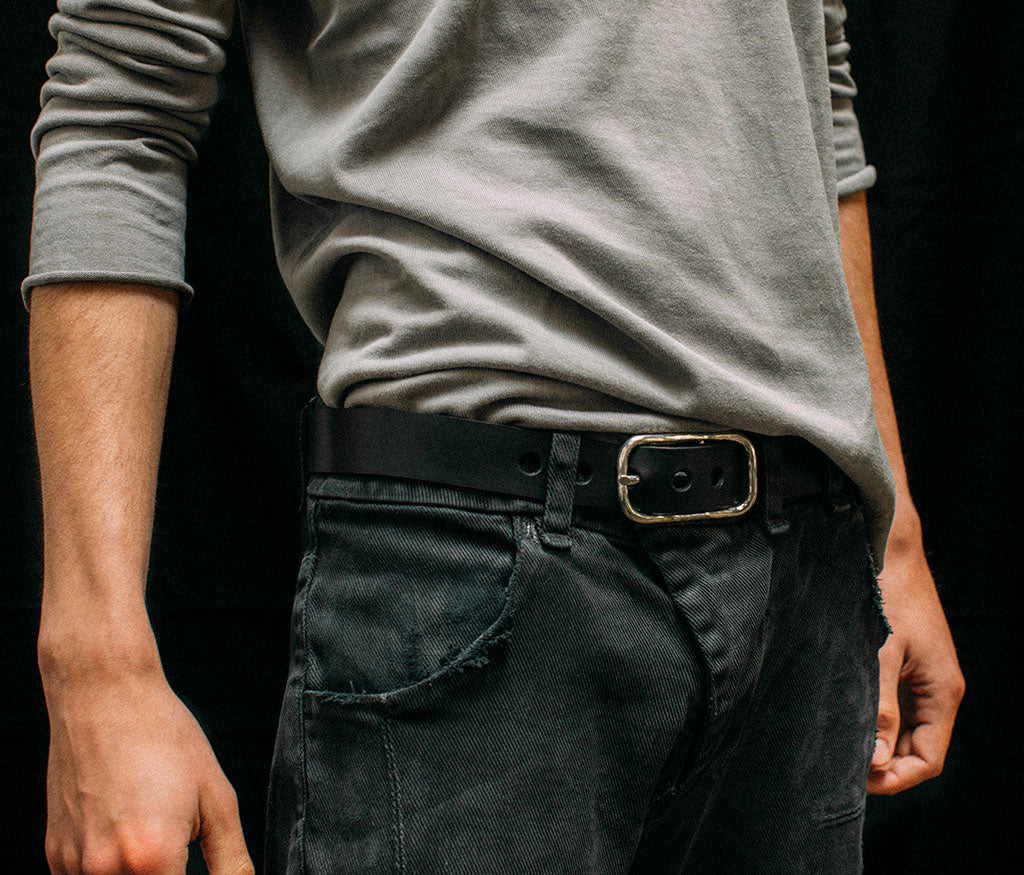 belt classic hammered