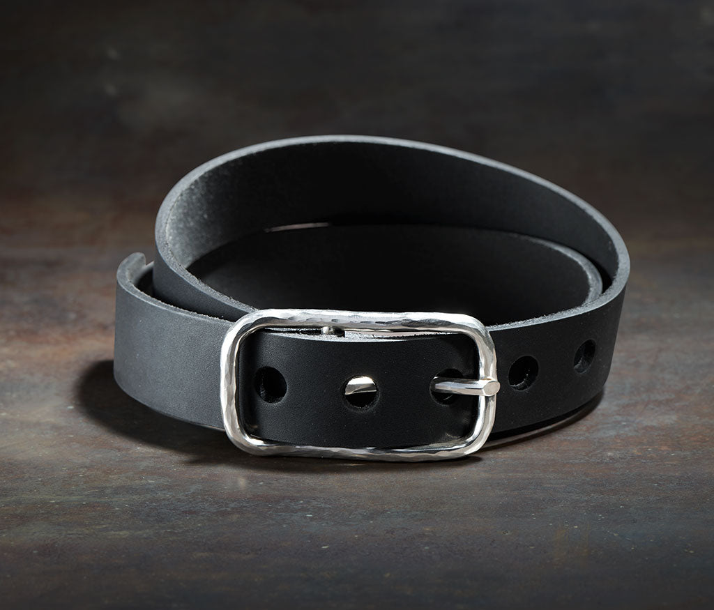 belt classic hammered