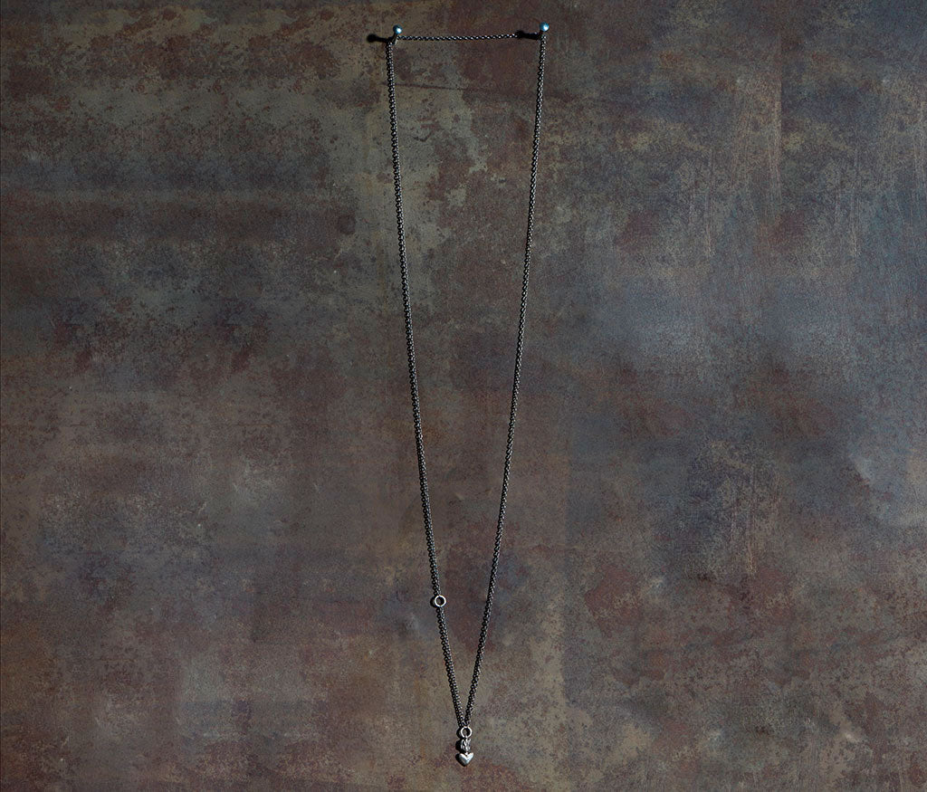 chain mini heart