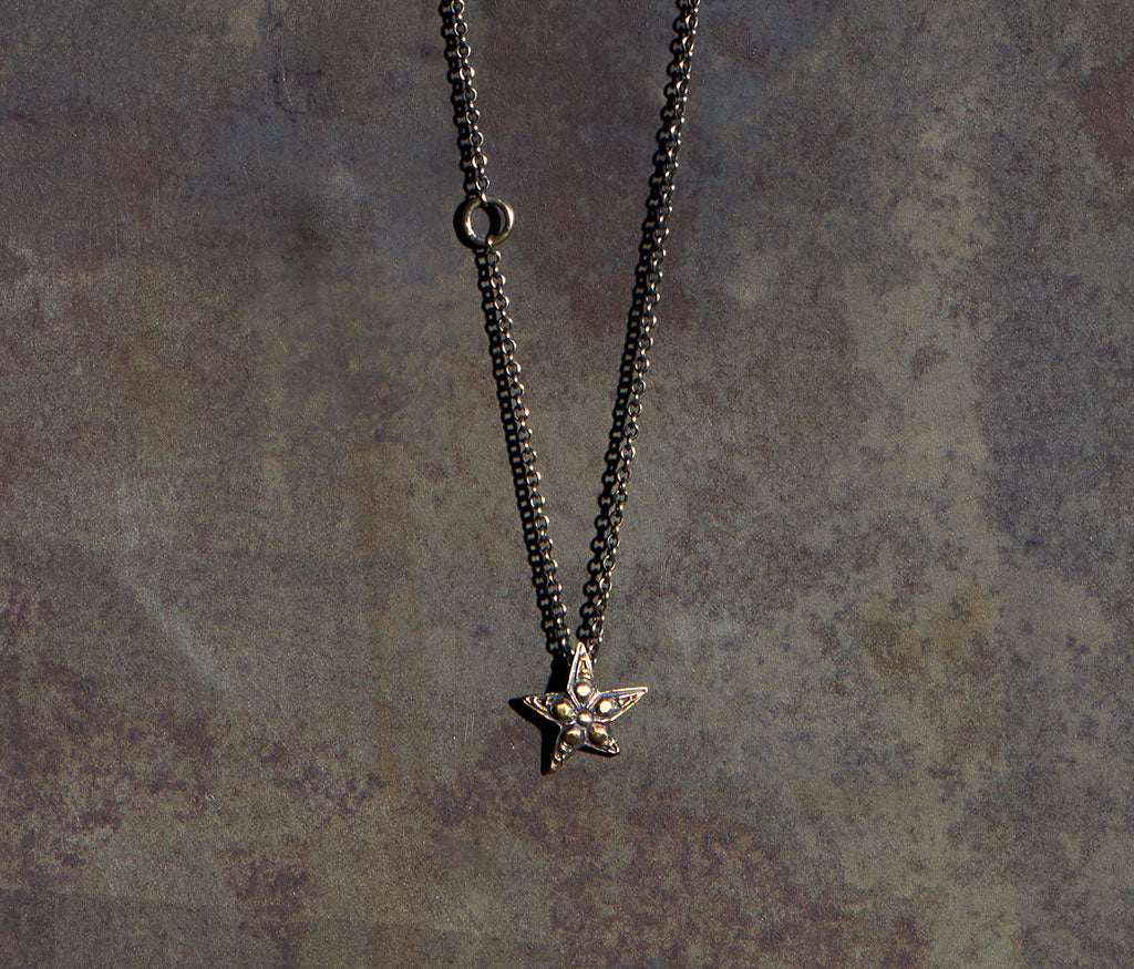 chain mini star gold