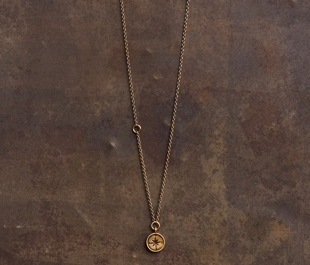 chain mini windrose gold
