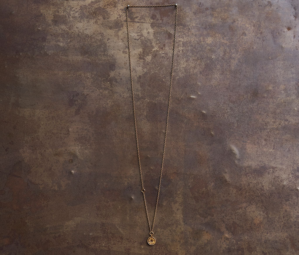 chain mini windrose gold