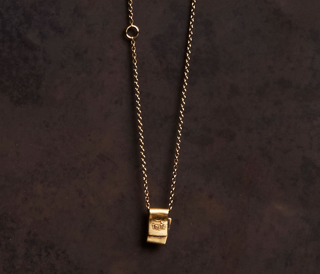 chain mini truth gold