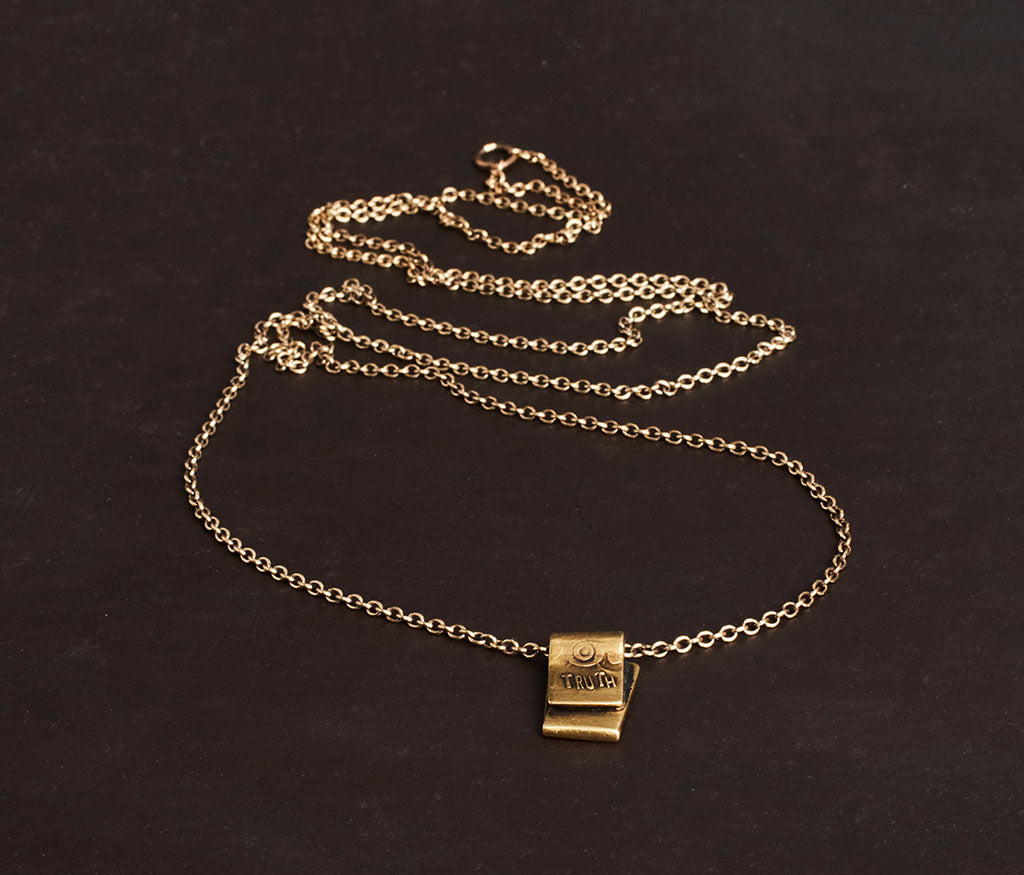 chain mini truth gold
