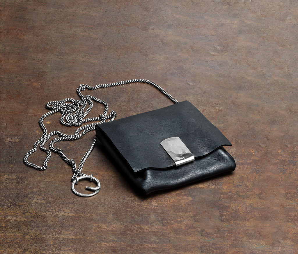 purse chain hammered