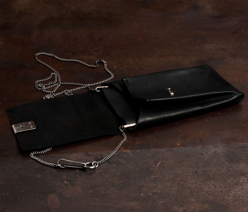 phone purse hammered
