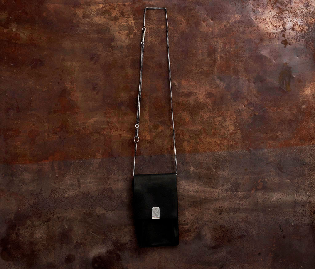 phone purse hammered