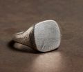 signet ring scratched