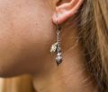 earrings rosebud