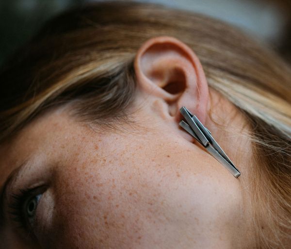 earrings folded