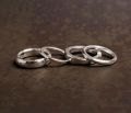 4 ring combination hammered