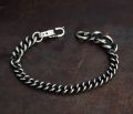 bracelet fine curb chain