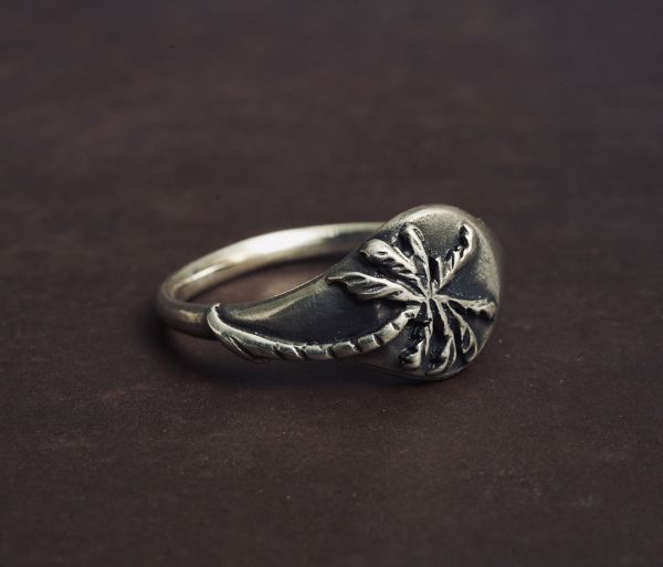 ring symbol palm