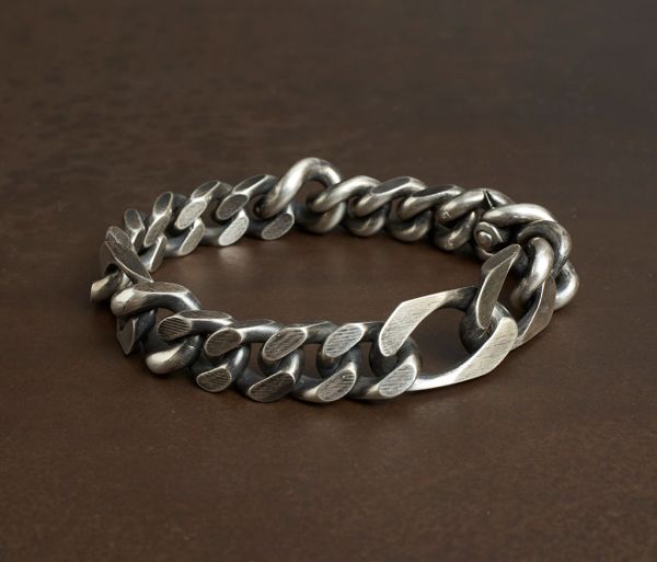 bracelet curb chain long links