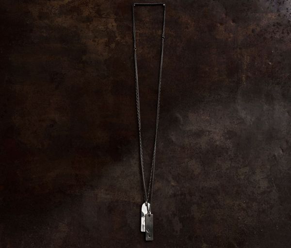 necklace tags faith love hope