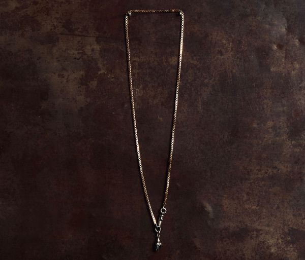 necklace symbol rosebud silvergold